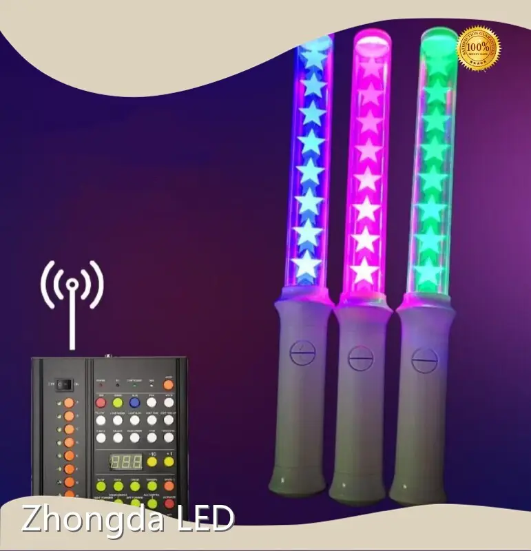15 colors high bright led concert light stick