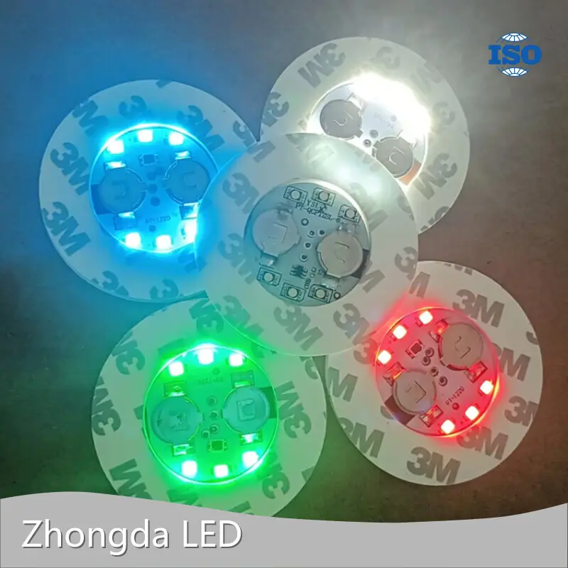 Safe to Use Led Coaster Lights for Bottles Factory Direct Supply for Entertainment 1