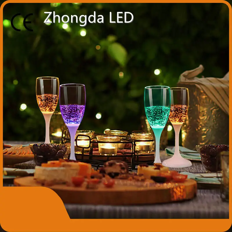 Zhongda LED Flashing Plastic Drinking Glasses Factory Price 1