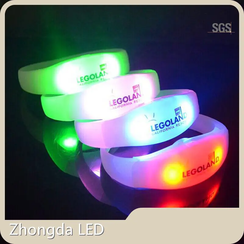 Custom Logo Led Wristbands Series for Party 1