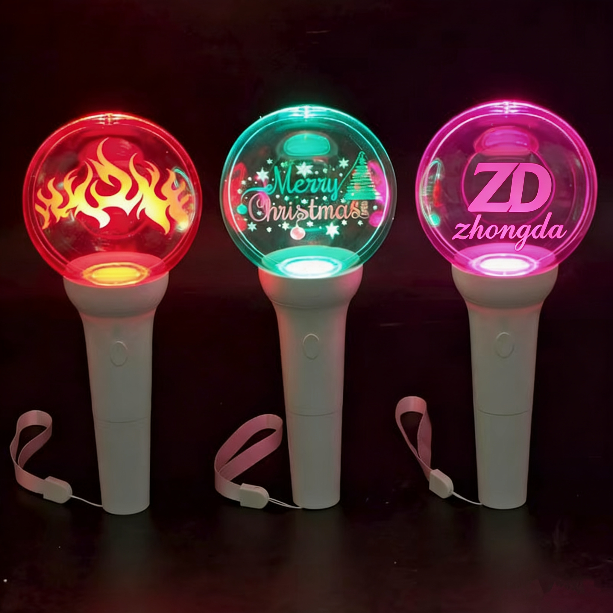 Custom Concert LED Light Stick with Flexible Top Design 1