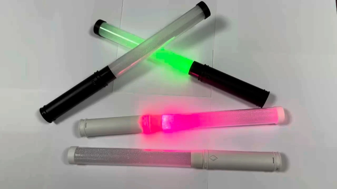Custom rechargeable LED light sticks for concerts manufacturer in china