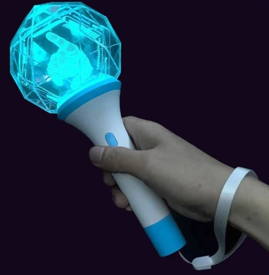 Wholesale custom-molded LED light sticks for fan meeting and concert