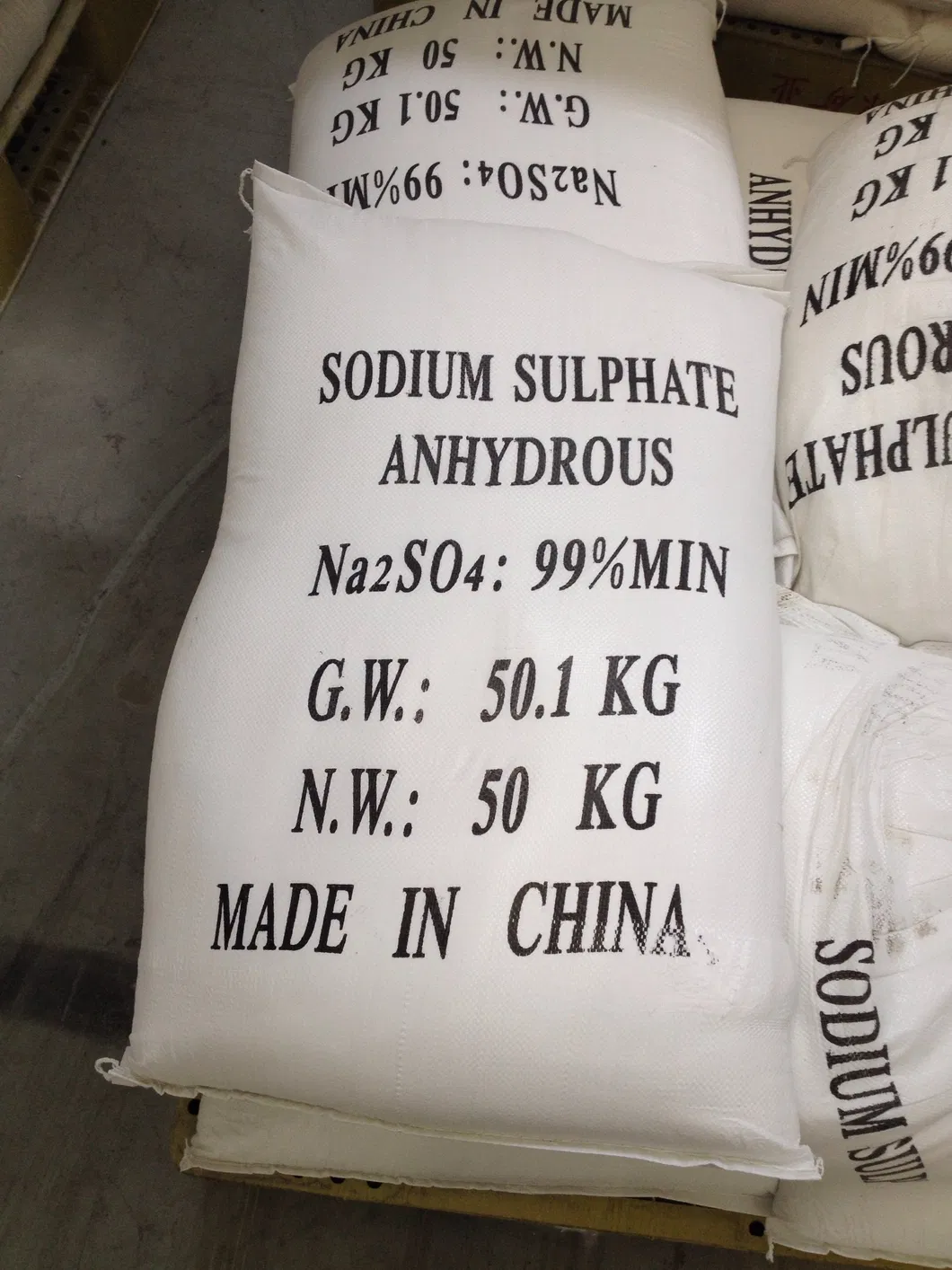 99% Ssa Anhydrous Sodium Sulphate Industrial Grade