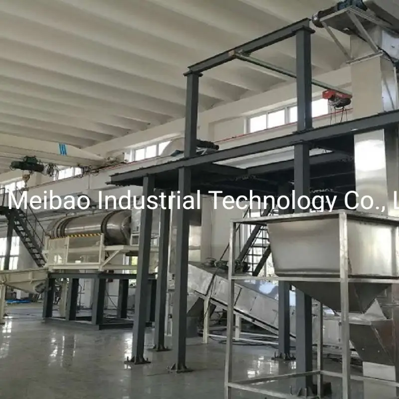 Low Investment Detergent Base Powder Post Blending Line with Mixer 1