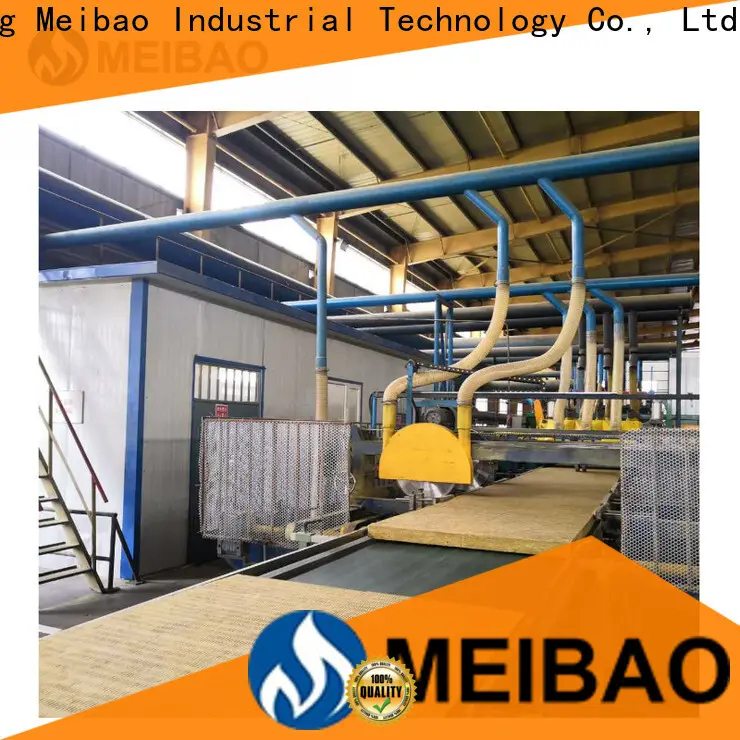 Meibao energy saving rock wool production line supplier for rock wool 1