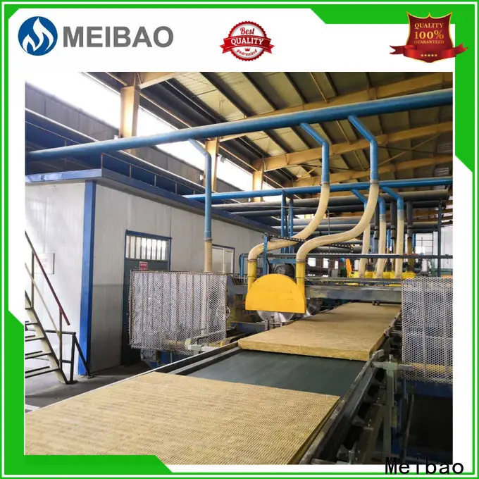 Meibao top rock wool production line factory direct supply for rock wool 1