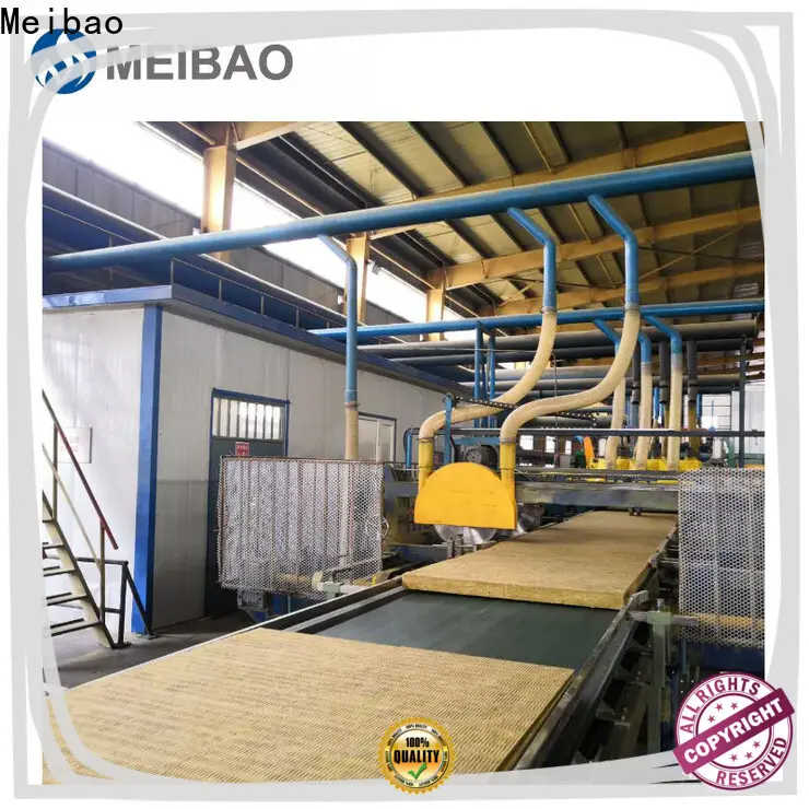 Meibao energy saving rock wool production line manufacturer for rock wool 1