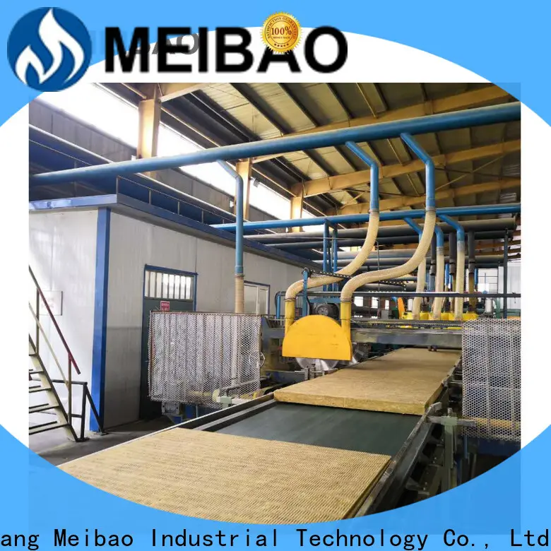 Meibao energy saving rock wool production line factory direct supply for rock wool1 1