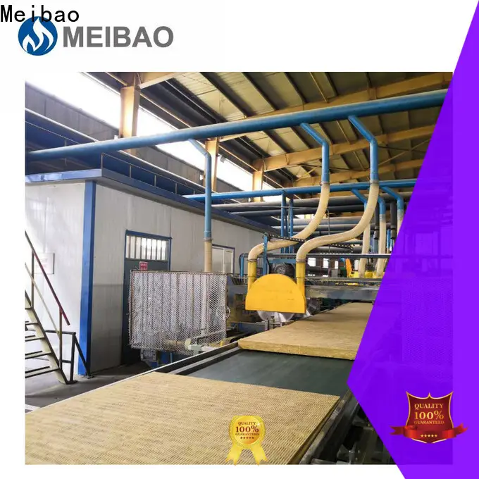 Meibao energy saving rock wool production line supplier for rock wool1 1