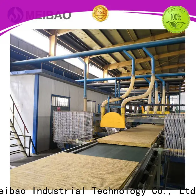 Meibao rockwool sandwich panel production line factory direct supply for rock wool3 1