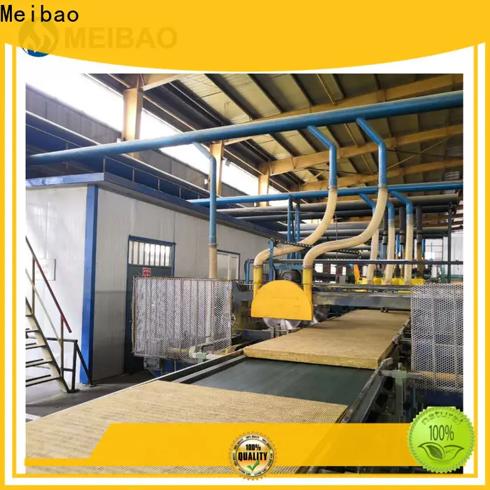 Meibao rockwool sandwich panel production line supplier for rock wool 1