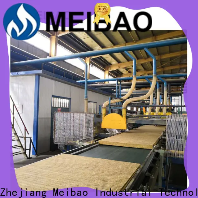Meibao rockwool sandwich panel production line manufacturer for rock wool8 1