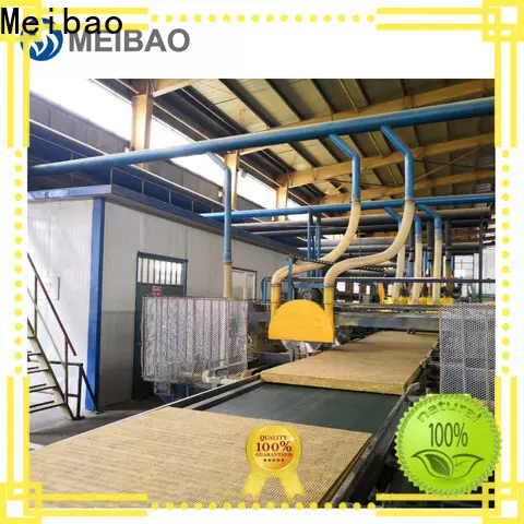 Meibao energy saving rockwool sandwich panel production line manufacturer for rock wool 1