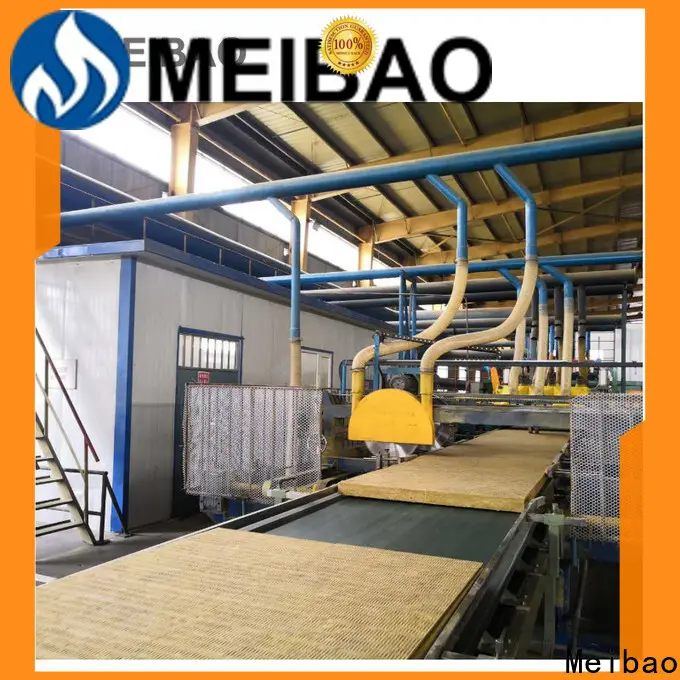 Meibao energy saving rock wool production line supplier for rock wool3 1