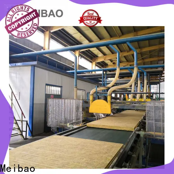 Meibao rockwool sandwich panel production line supplier for rock wool6 1