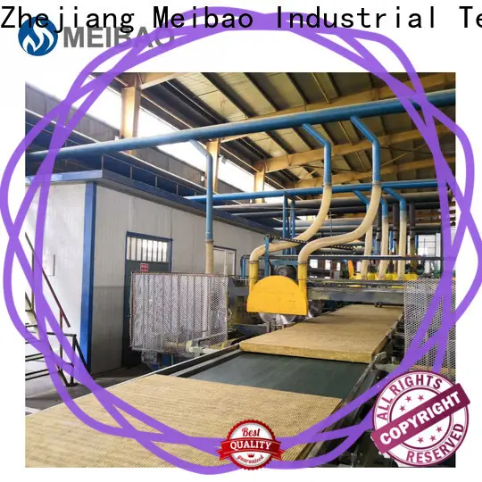 Meibao energy saving rockwool sandwich panel production line supplier for rock wool 1