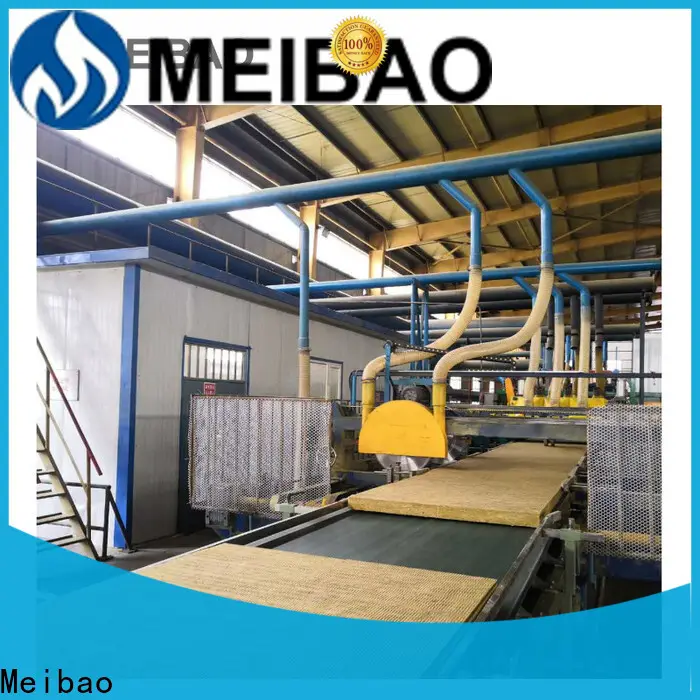 Meibao rockwool sandwich panel production line factory direct supply for rock wool6 1