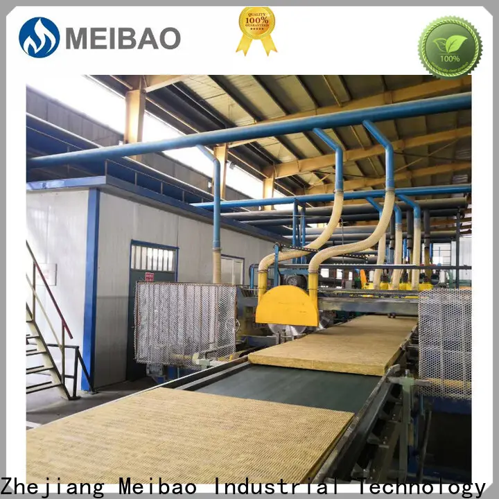 Meibao rockwool sandwich panel production line supplier for rock wool9 1