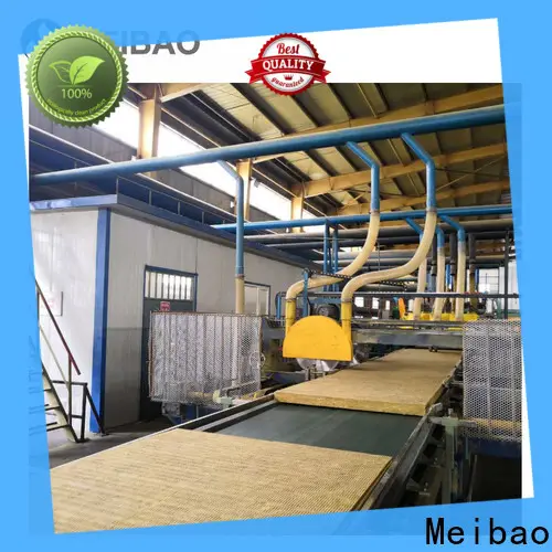Meibao energy saving rockwool sandwich panel production line factory direct supply for rock wool2 1