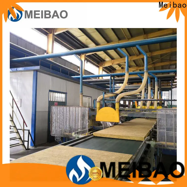 Meibao rockwool sandwich panel production line manufacturer for rock wool19 1
