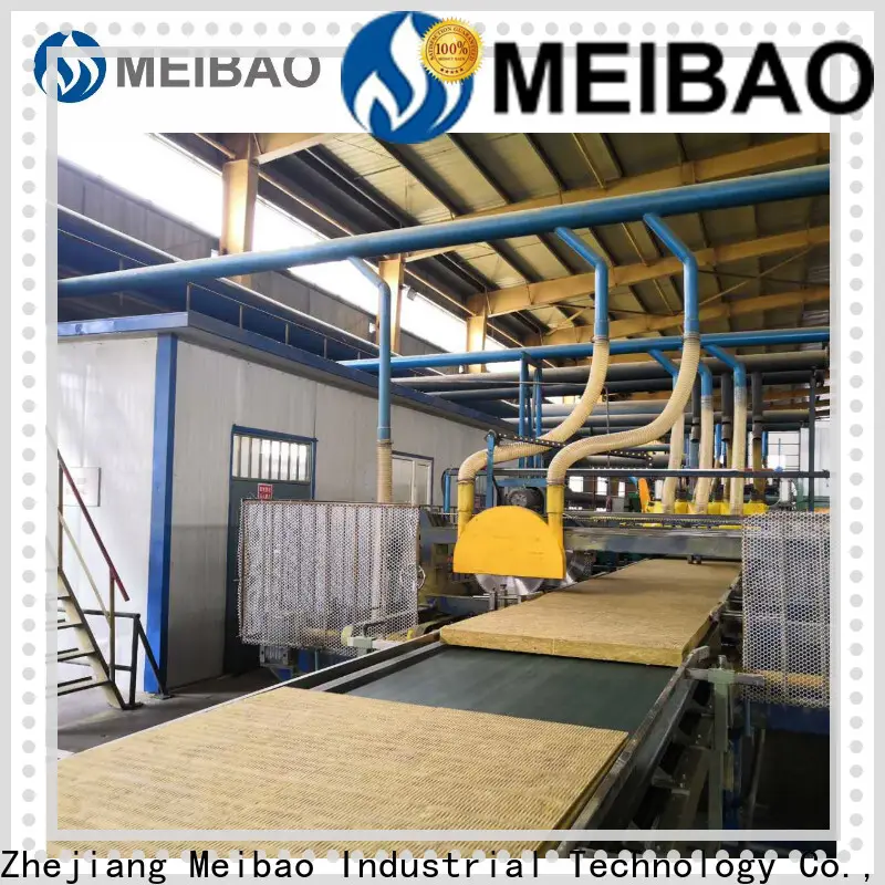 Meibao best rockwool sandwich panel production line supplier for rock wool3 1