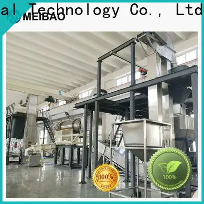 Meibao efficient washing powder production line machine company for daily chemical 1