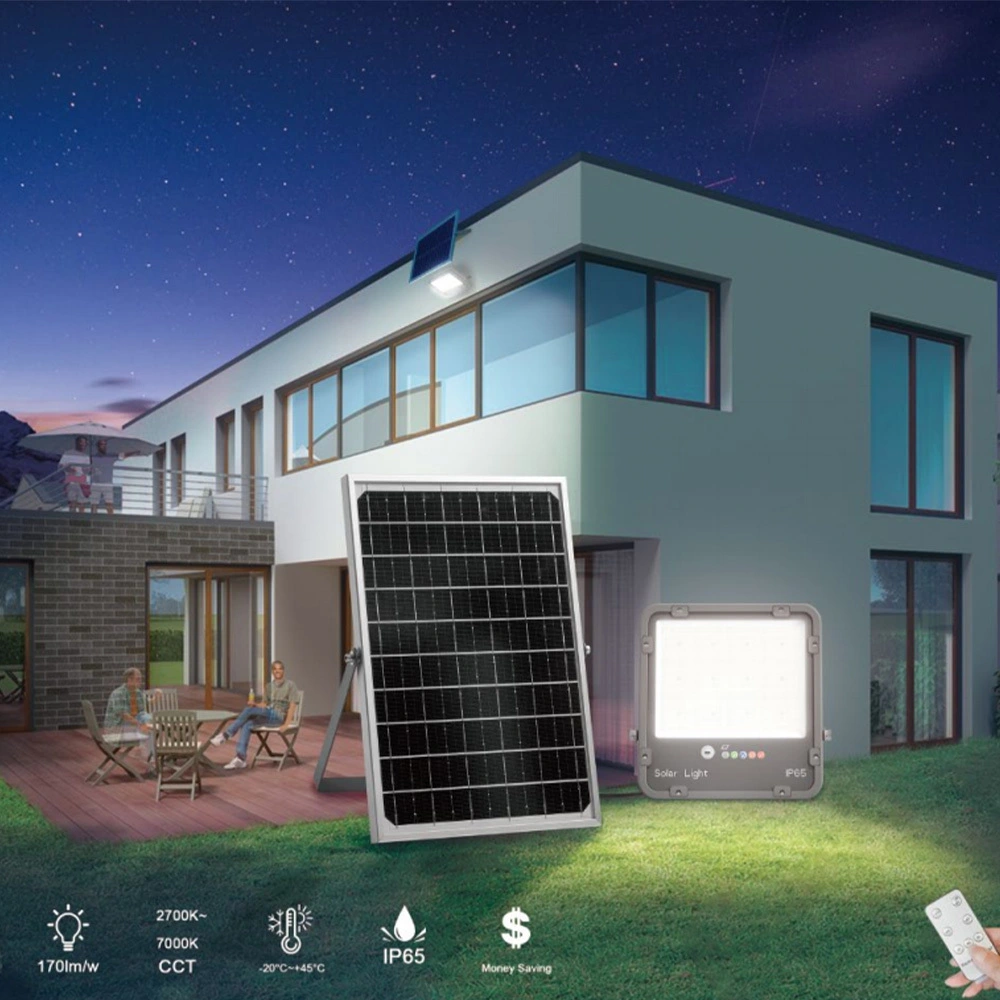APOLLO Solar Flood Lights IP85 Waterproof 170LM/W with Smart Motion Sensor 1