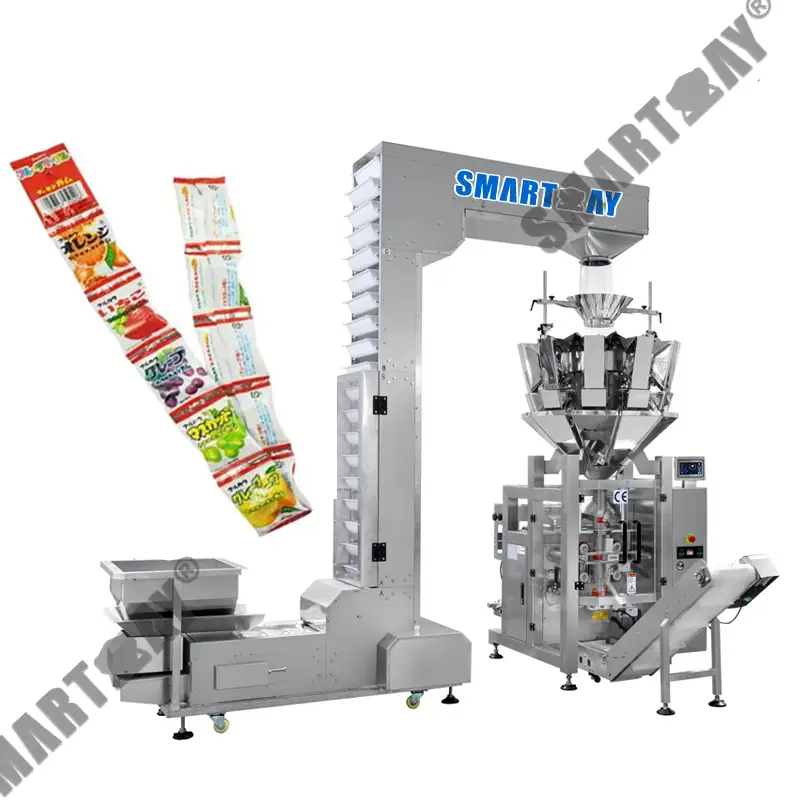 Magna tal-ippakkjar tal-boroż li tgħaqqad awtomatikament magna tal-ippakkjar vertikali tal-borża tal-link għal gallettini iqarmeċ 1