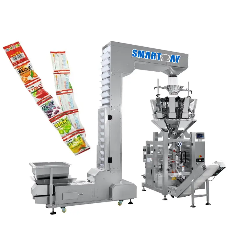 மிருதுவான பிஸ்கட்டுக்கான தானியங்கி இணைப்பு பை பேக்கிங் இயந்திரம் இணைப்பு பை செங்குத்து பேக்கேஜிங் இயந்திரம் 1