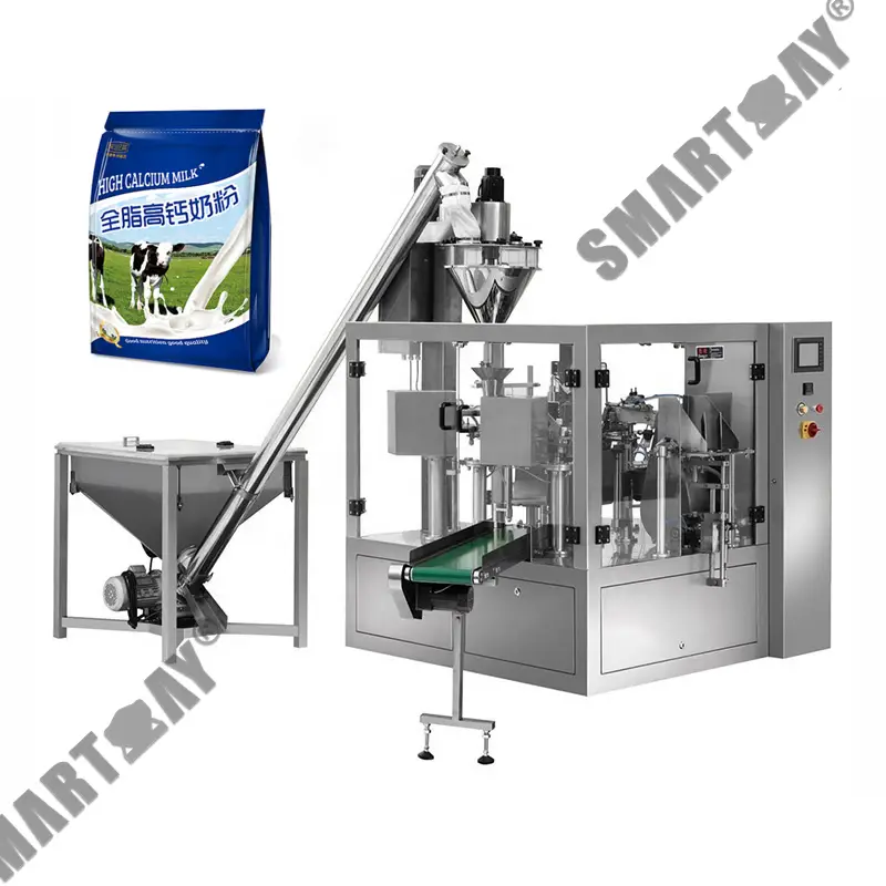 Auger Filler Milk Powder Packing Machine For Premade Bag - Smart Weigh Pack 1