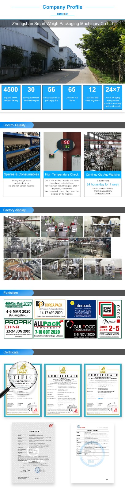 Smartweigh Pack vacuum packing machine for chips packing 13