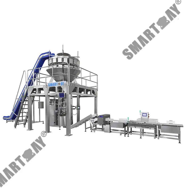 Ẹrọ kikun SmartWeigh 32 ori dapọpọ multihead weigher laifọwọyi ẹrọ kikun suwiti ẹrọ iṣakojọpọ suga 1