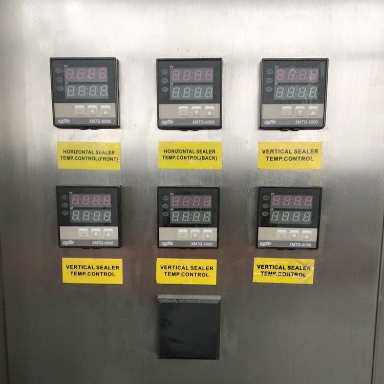 SW-730 automatic sealing stand up plastic sachet pouch snacks quadro bag packaging machine 9