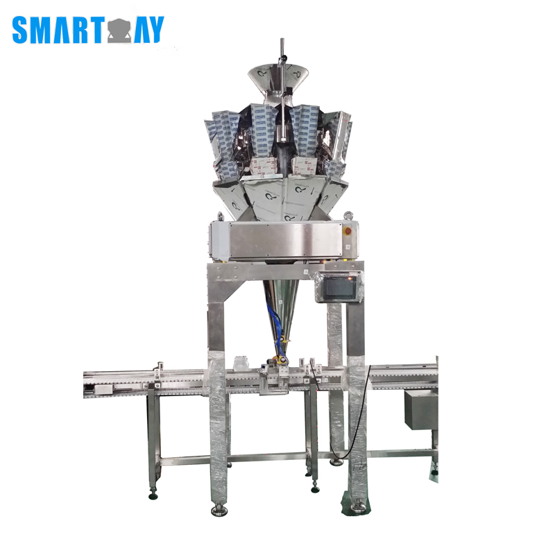 Automatic kimchi pickle jar filling line machinery tin can packing machine 5