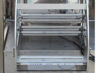 SW-T520 automatic pouch granule jelly vertical packing machine with quad bag 7