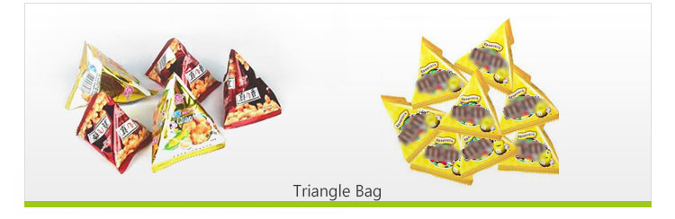 Mochini oa ho paka lijo tsa snack oa SW-P250 Triangle bag o ikemetseng o otlolohileng oa granule 11