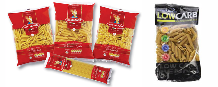 مڪمل خودڪار وزن ڀرڻ وارو VFFS پيلو بيگ 500 گرام پاستا ميڪاروني پيڪنگ مشين 14 هيڊ وزن سان 10