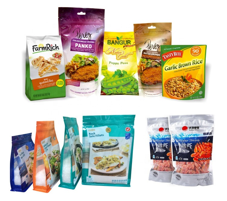 Automatic doypack bag nachos packing machine chunky products seaweed crisps laver nori chips packaging machine 8