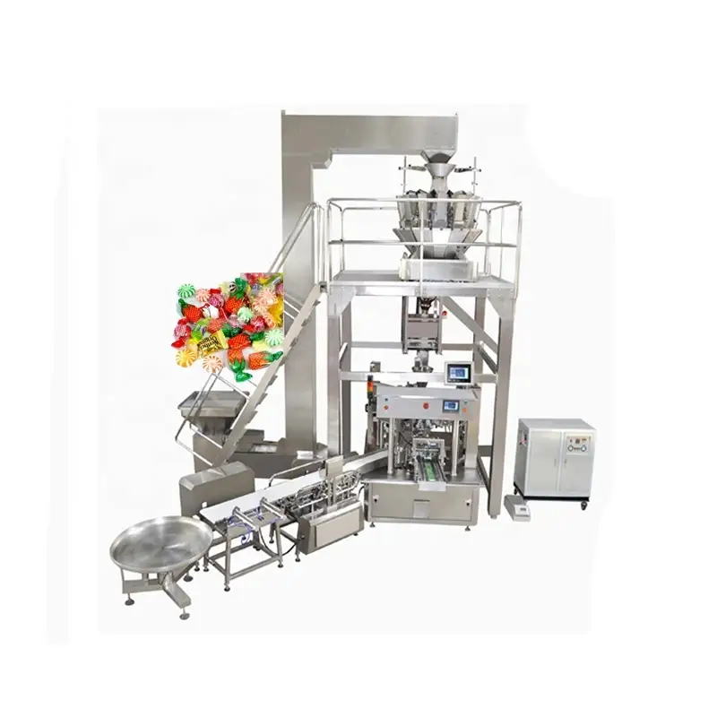 全自动不锈钢棉花糖包装机 1
