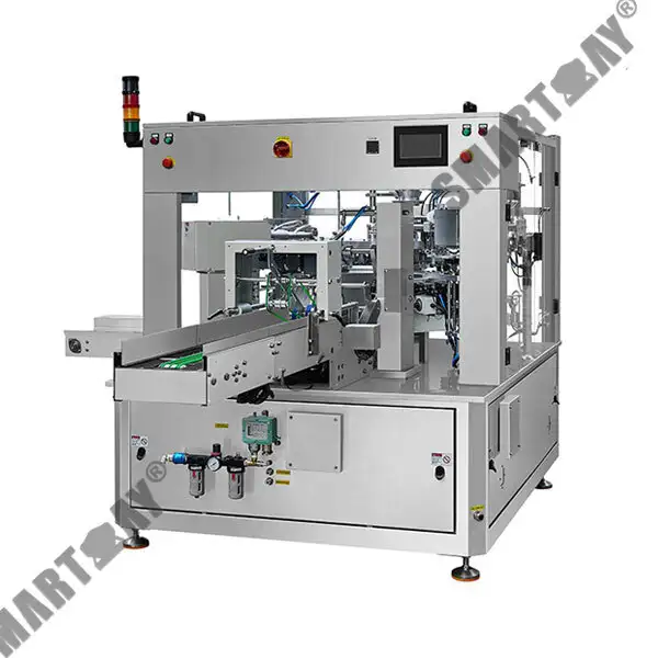 SW-8-200 8-позиционная роторная упаковочная машина для готовых пакетов 1