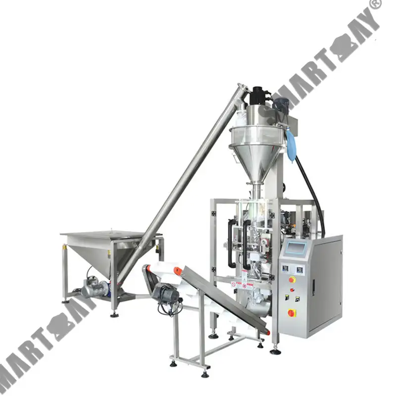 Multi-function nga awtomatik nga asin tapioca nga kape nga pulbos nga nagpuno sa sealing packing machine 1