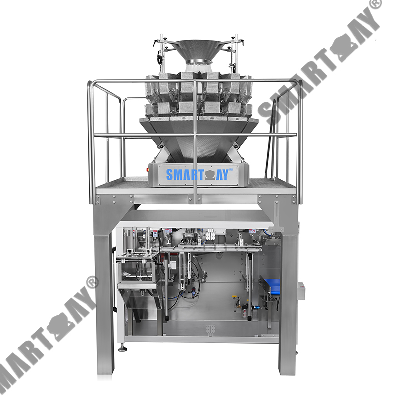 Li Chin Machine Automatic Chin Chin Packing Machines with Multihead Weigher - Smart ...