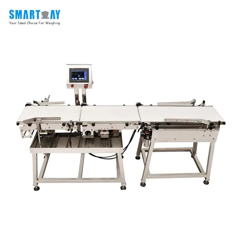 Food Industry Online Automatic Checkweigher With Rejection Function 1