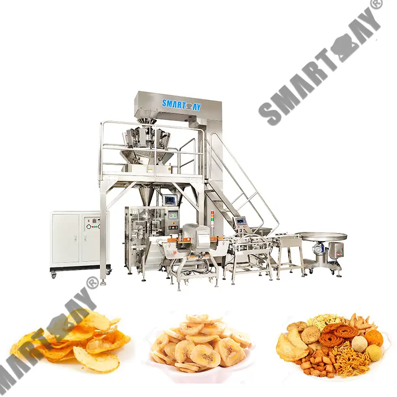 Automatic Snacks Banana Chips Potato Chips Packing Machine 1