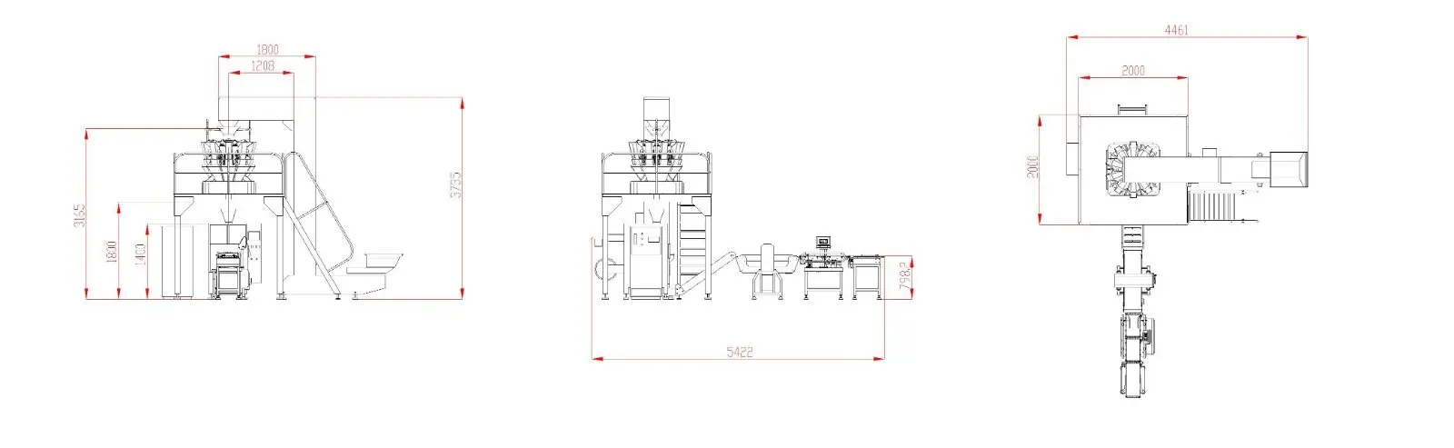 Smart Weigh premade wrapping machine customization for food weighing 6