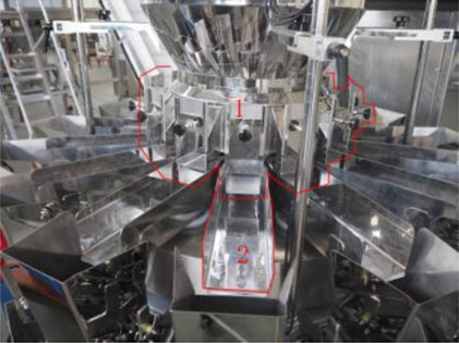 Máy đóng gói đường, gạo, muối 1-5kg 10