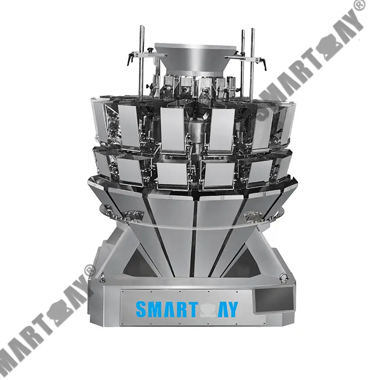 白砂糖と塩用の高感度マルチヘッド計量機 1