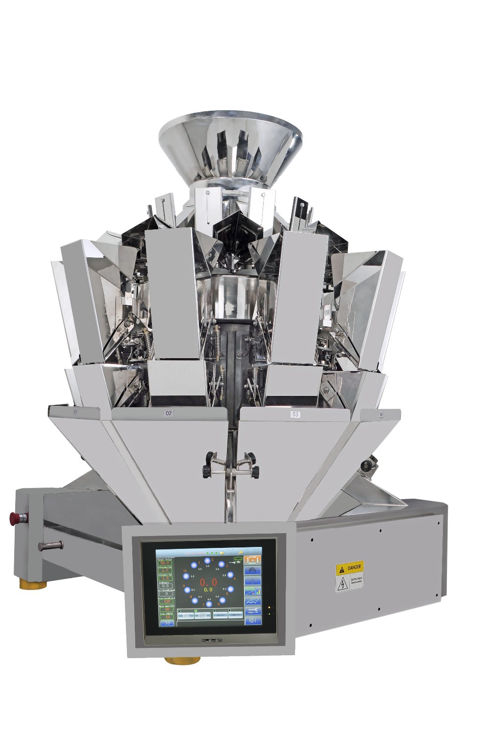 Sabit 1 kq 5 kq şişirdilmiş düyü qablaşdırma maşını 10