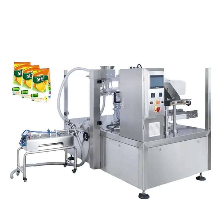 Full Automatic Fruit Juice /milk/water/Ketchup sachet Liquid Packaging Machine 1